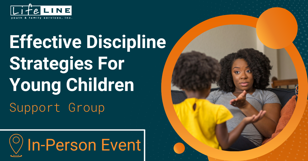 Effective Discipline Strategies For Young Children In-Person Support Group